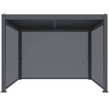 Stabilné zastrešenie terasy s bočnými stenami