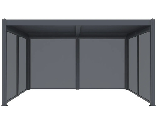 Pavilón so strechou a bočnými stenami