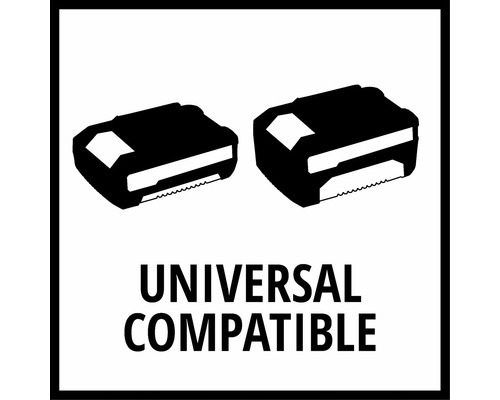 Symbol pre univerzálne kompatibilné batérie