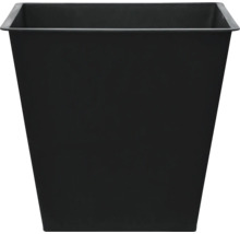 Štvorcový plastový kvetináč