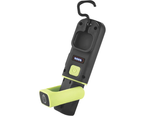 Dielenská lampa s hákom a magnetom