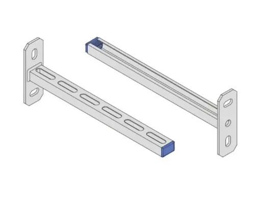 Dva držiaky políc na montáž na stenu