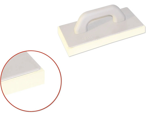 Špongiové hladidlo s rukoväťou, približne 28x14 centimetrov