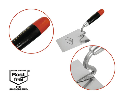 Oceľová lyžica s rukoväťou