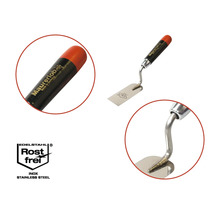 Nerezová murárska lyžica s drevenou rukoväťou