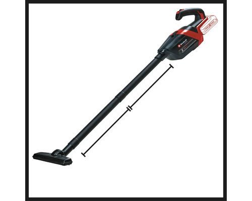 Akumulátorový vysávač Einhell so sacou trubicou a hubicou