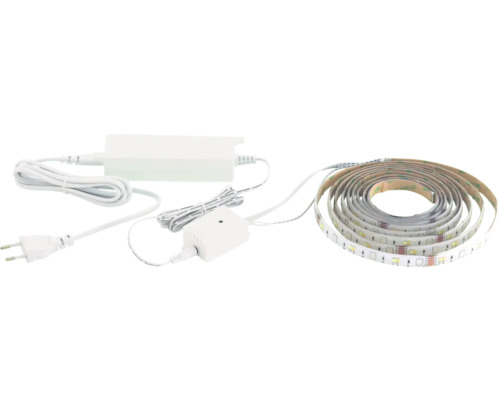 LED pásik s napájacím zdrojom a riadiacou jednotkou
