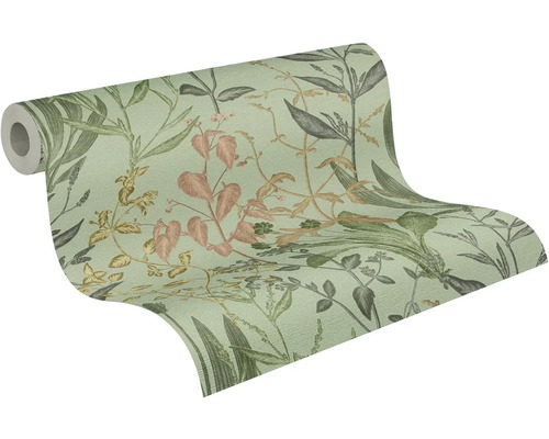 Tapeta s rastlinným vzorom