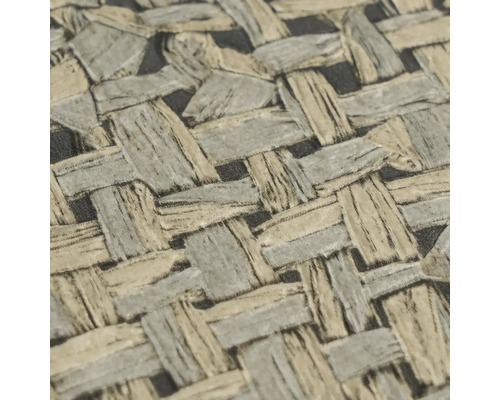 Detail tapety s pleteným vzorom
