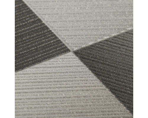 Detail štruktúrovanej tapety s geometrickým vzorom