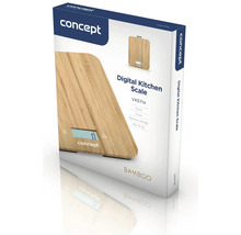 Balenie digitálnej kuchynskej váhy z bambusu značky Concept
