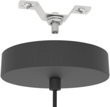 Stropný držiak a baldachýn pre lampu