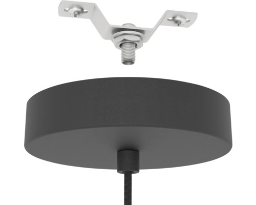Stropný držiak a baldachýn pre lampu