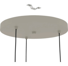 Stropné svietidlo s montážnou konzolou a závesmi pre káble