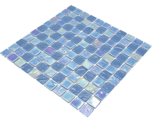Mozaiková dlaždica zo skla, štvorcová