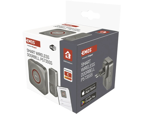 Balenie inteligentného bezdrôtového zvončeka EMOS P5735SS