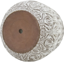 Kvetináč s ornamentálnym vzorom a odtokovým otvorom