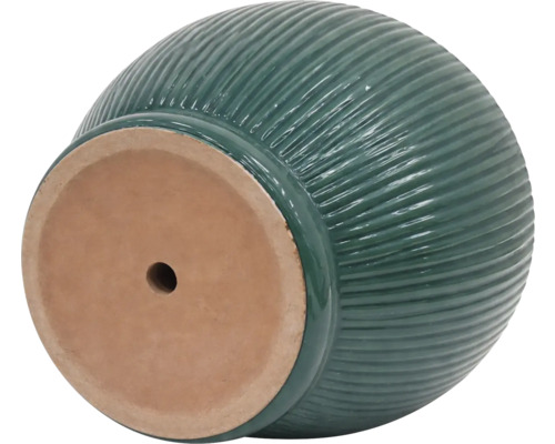 Keramický kvetináč s drenážnym otvorom