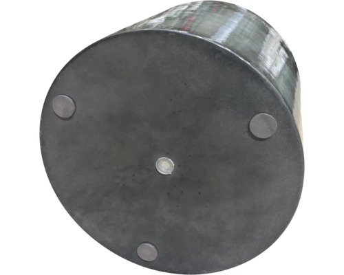 Valcovitá kvetinová misa s nožičkami