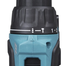 Detail akumulátorového vŕtacieho skrutkovača so symbolmi vrtáka a skrutky