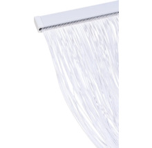 Lamelový záves s bielymi vláknami
