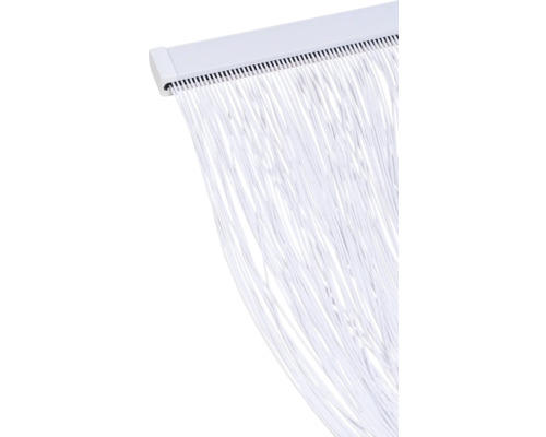 Lamelový záves s bielymi vláknami