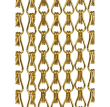 Detail zlatej reťazovej opony