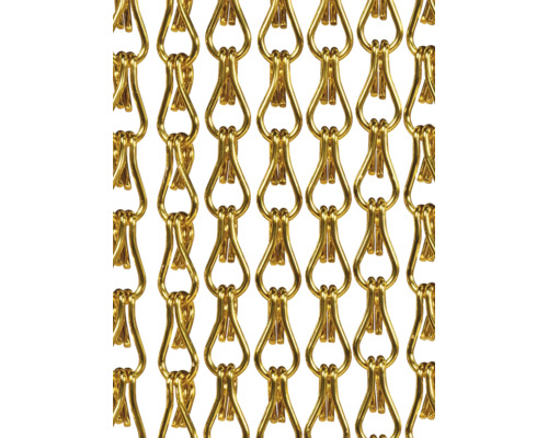 Detail zlatej reťazovej opony