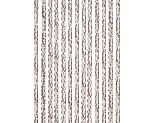 Detailný pohľad na strieborné, skrútené pásiky viazacieho drôtu