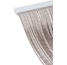 Dekoračný záves s vláknami a závesnou lištou