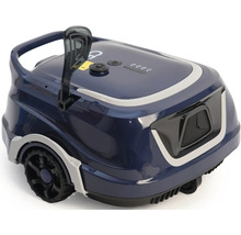 Čistiaci robot na bazény s kolieskami a rukoväťou