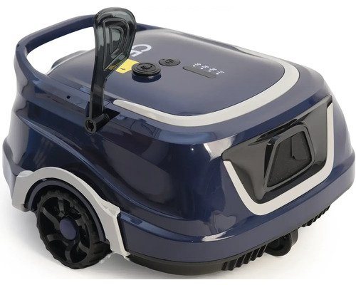 Čistiaci robot na bazény s kolieskami a rukoväťou