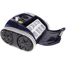 Bazénový robot s otvorenou filtračnou komorou