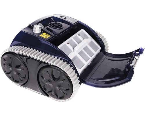 Bazénový robot s otvorenou filtračnou komorou