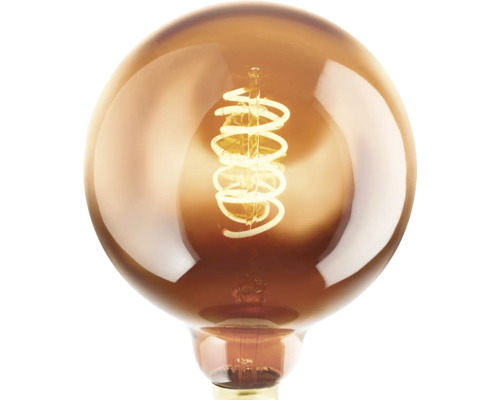 Dekoratívna žiarovka so stočeným vláknom