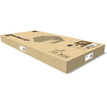 Kartónový obal pre záhradný domček G21 model GAH 529, v plochom balení.