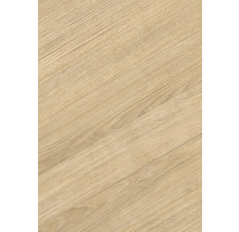 Laminátová alebo vinylová podlaha s prirodzenou štruktúrou dubového dreva.