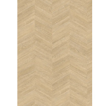 Podlaha v dekore dreva so vzorom francúzskeho stromčeka a prirodzenou textúrou dreva.