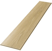 Jednotlivá podlahová lamela s kresbou dreva v dekore duba.