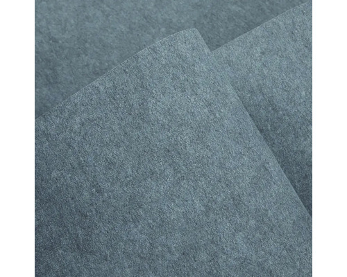 Detailný pohľad na štruktúrovaný povrch z vláknitého materiálu v antracitovej farbe.