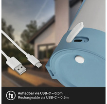 Detailný pohľad na produkt s USB-C konektorom a 0,5 metra dlhým nabíjacím káblom USB.