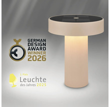 Valcová stolná lampa, víťaz German Design Award 2026 a 1. miesto Svietidlo roka 2025.