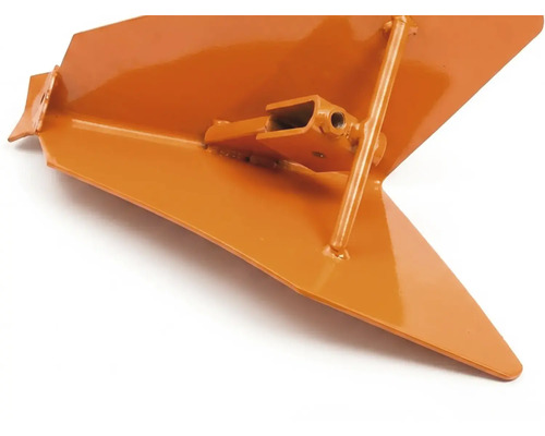 Kovový ohŕňací pluh na použitie s motorovou plečkou