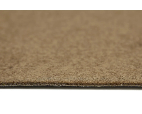 Detailný záber vpichovaného koberca s gumenou zadnou stranou