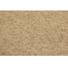 Textúra béžovej vpichovanej podlahovej krytiny s krátkym vlasom.