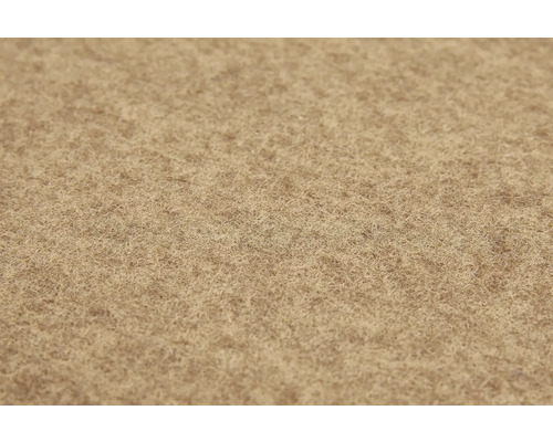 Textúra béžovej vpichovanej podlahovej krytiny s krátkym vlasom.