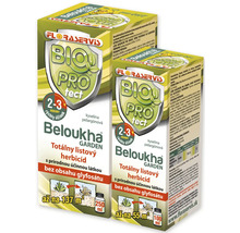 Floraservis Beloukha Garden Bio Pro Tect, totálny herbicíd bez glyfosátu s kyselinou pelargónovou v 100 a 250 mililitroch.