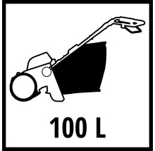 Symbol pre objem zberného vaku 100 litrov