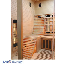 Infrasauna Oslo 150x150x200 cm 2625 W pre 2 osoby J40150
