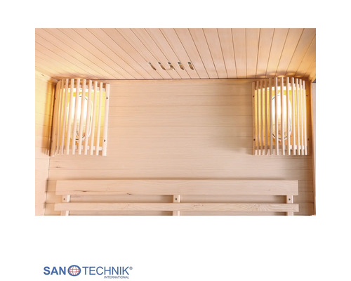 Fínska sauna HomeLuxe PANORAMA 200 x 130 x 120 cm 3,6 kW